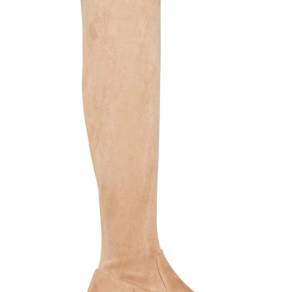 Steve Madden LYZBETH Over-the-knee Boots Tan Suede Leather Size 10 - Picture 4 of 4